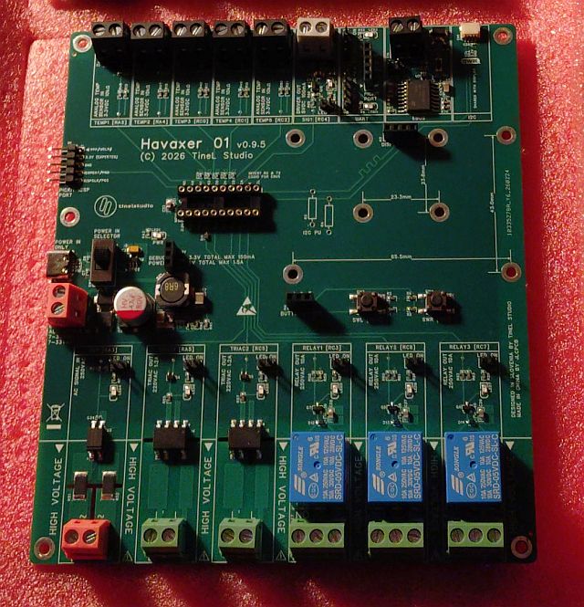 Havaxer 01 bare PCB