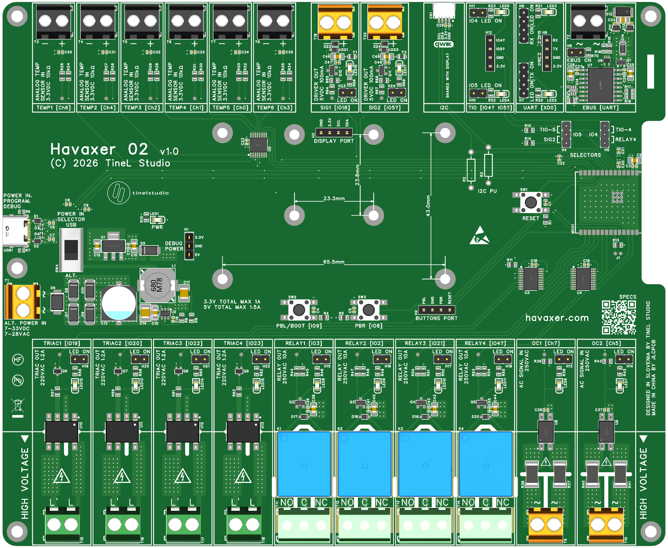 2D PCB Top