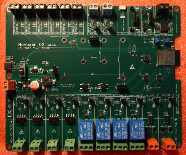 Havaxer 02 bare PCB